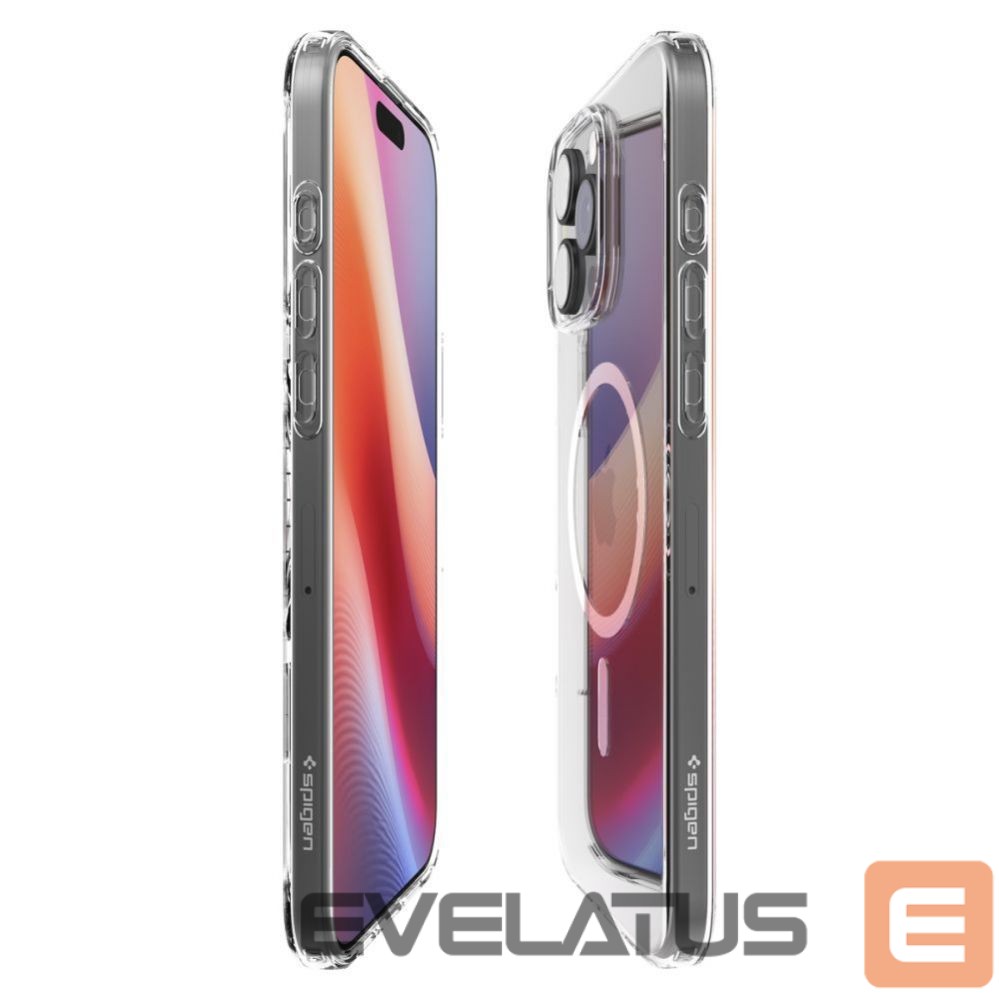Back panel cover Spigen Spigen Liquid Crystal Mag MagSafe iPhone 16 Pro Case - Clear