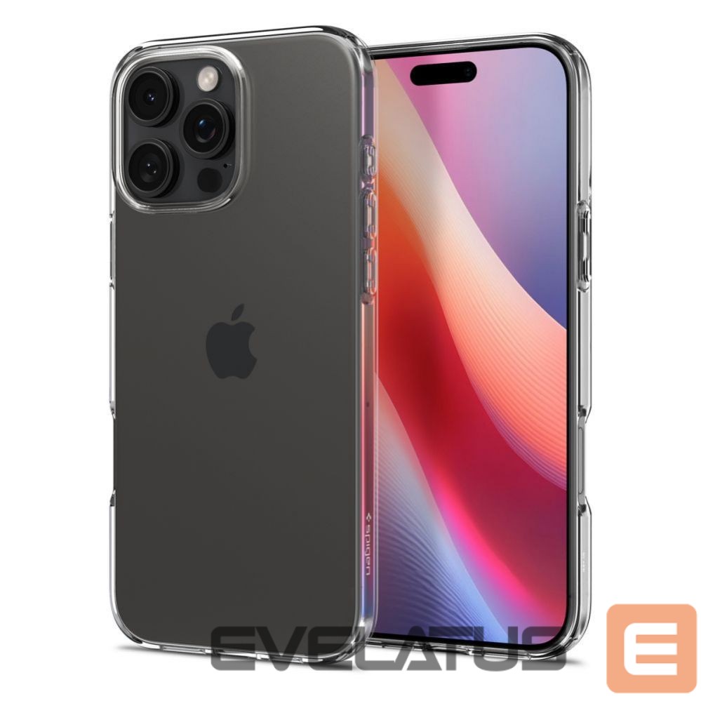 Back panel cover Spigen Spigen Liquid Crystal iPhone 16 Pro Case - Clear