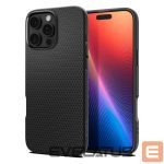 Back panel cover Spigen  Spigen Liquid Air iPhone 16 Pro Case - Black 