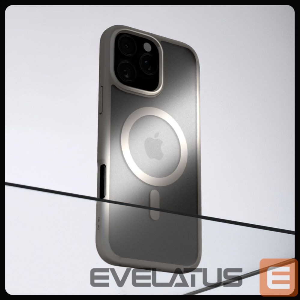 Back panel cover Spigen Spigen Ultra Hybrid Mag case with MagSafe for iPhone 16 Pro Max - titanium
