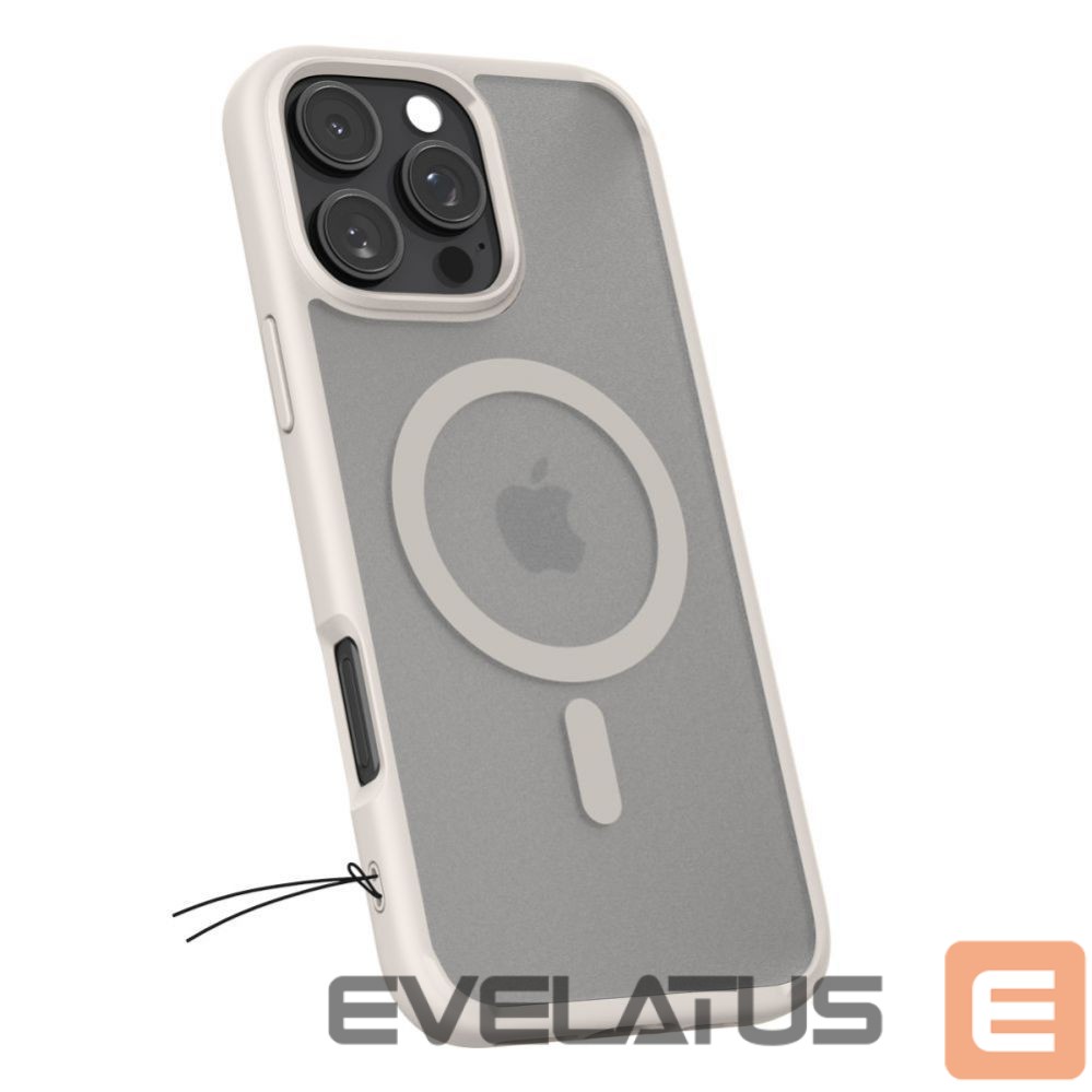 Back panel cover Spigen Spigen Ultra Hybrid Mag case with MagSafe for iPhone 16 Pro Max - titanium