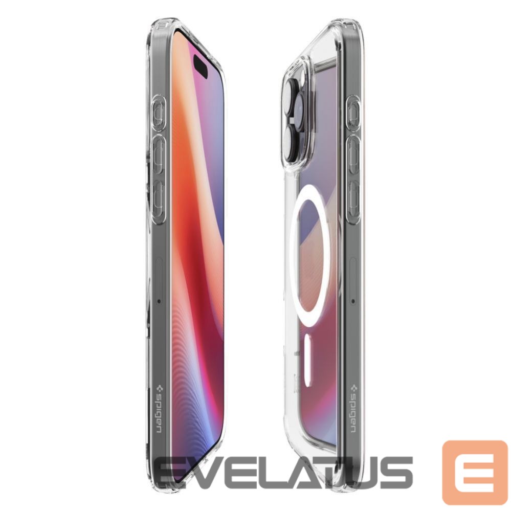 Back panel cover Spigen Spigen Ultra Hybrid Mag Case with MagSafe for iPhone 16 Pro Max - White