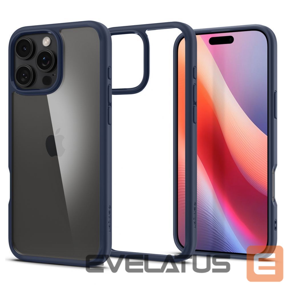 Back panel cover Spigen Spigen Ultra Hybrid iPhone 16 Pro Max Case - Blue