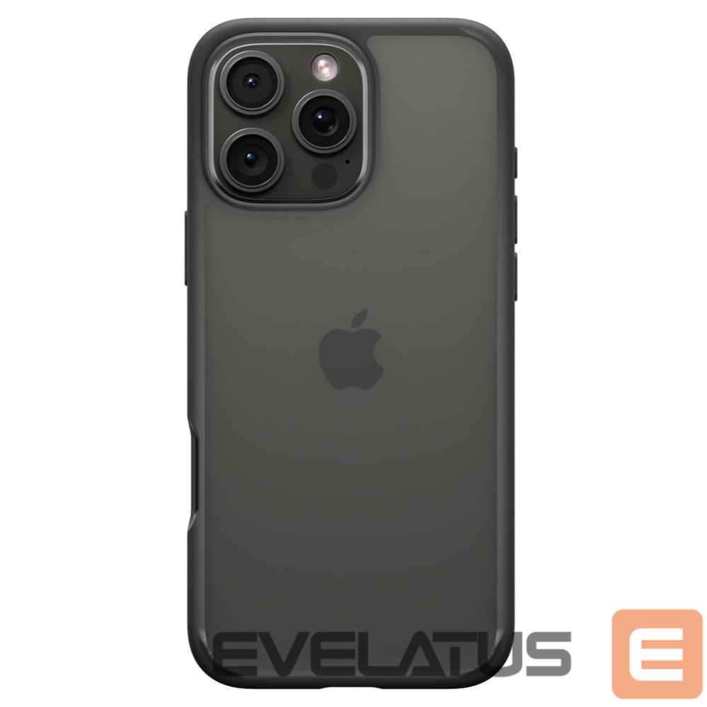 Back panel cover Spigen Spigen Ultra Hybrid Case for iPhone 16 Pro Max - Matte Black