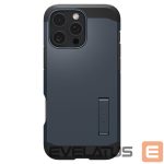 Back panel cover Spigen  Spigen Tough Armor MagSafe Case with Stand for iPhone 16 Pro Max - Dark Gray 