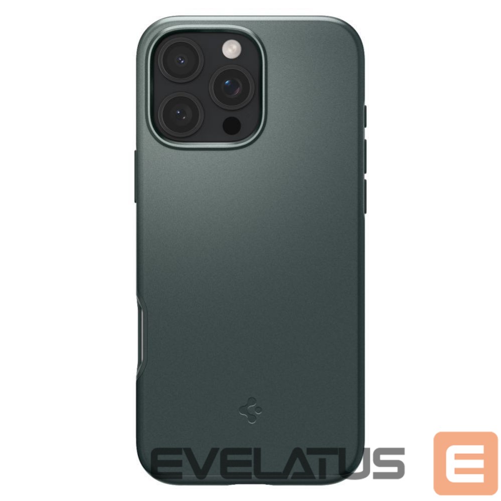 Back panel cover Spigen Spigen Thin Fit MagSafe Case for iPhone 16 Pro Max - Green