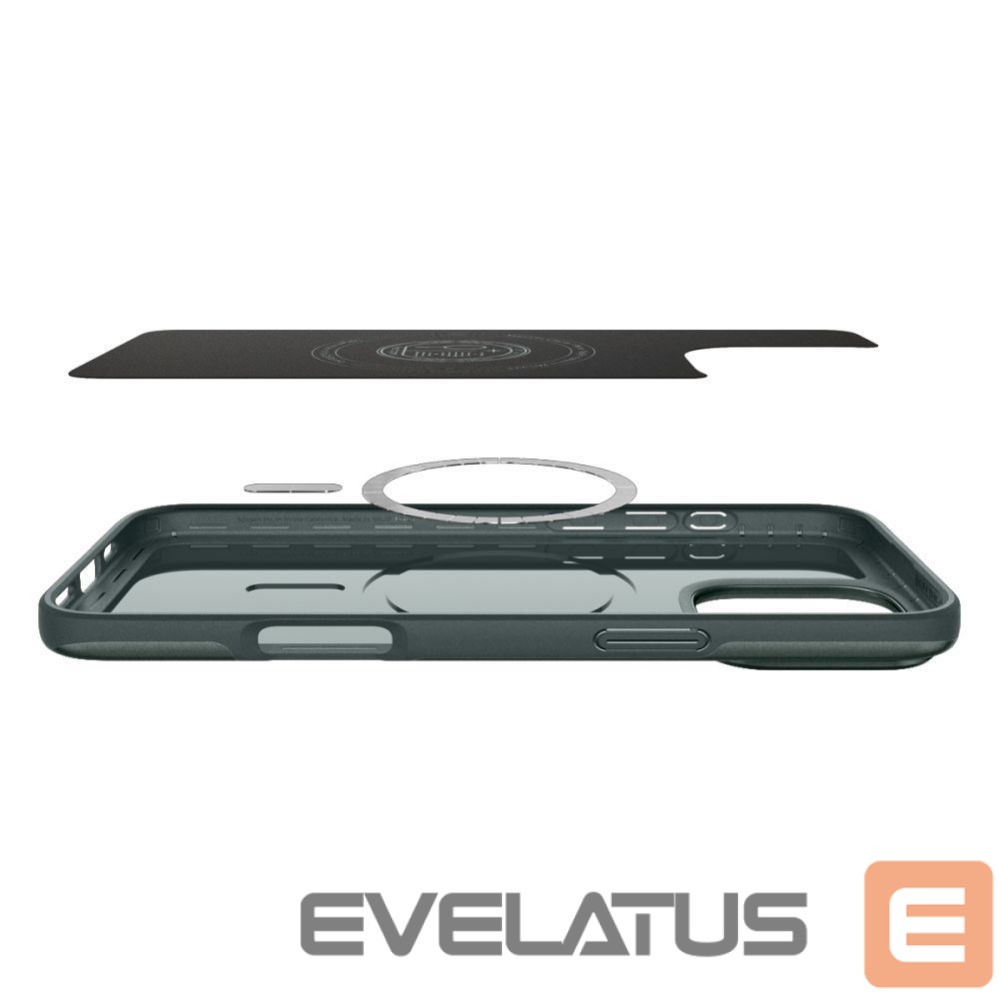 Back panel cover Spigen Spigen Thin Fit MagSafe Case for iPhone 16 Pro Max - Green