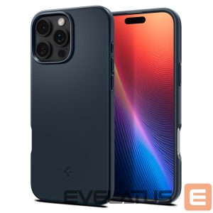 Back panel cover Spigen  Spigen Thin Fit MagSafe Case for iPhone 16 Pro Max - Dark Gray 
