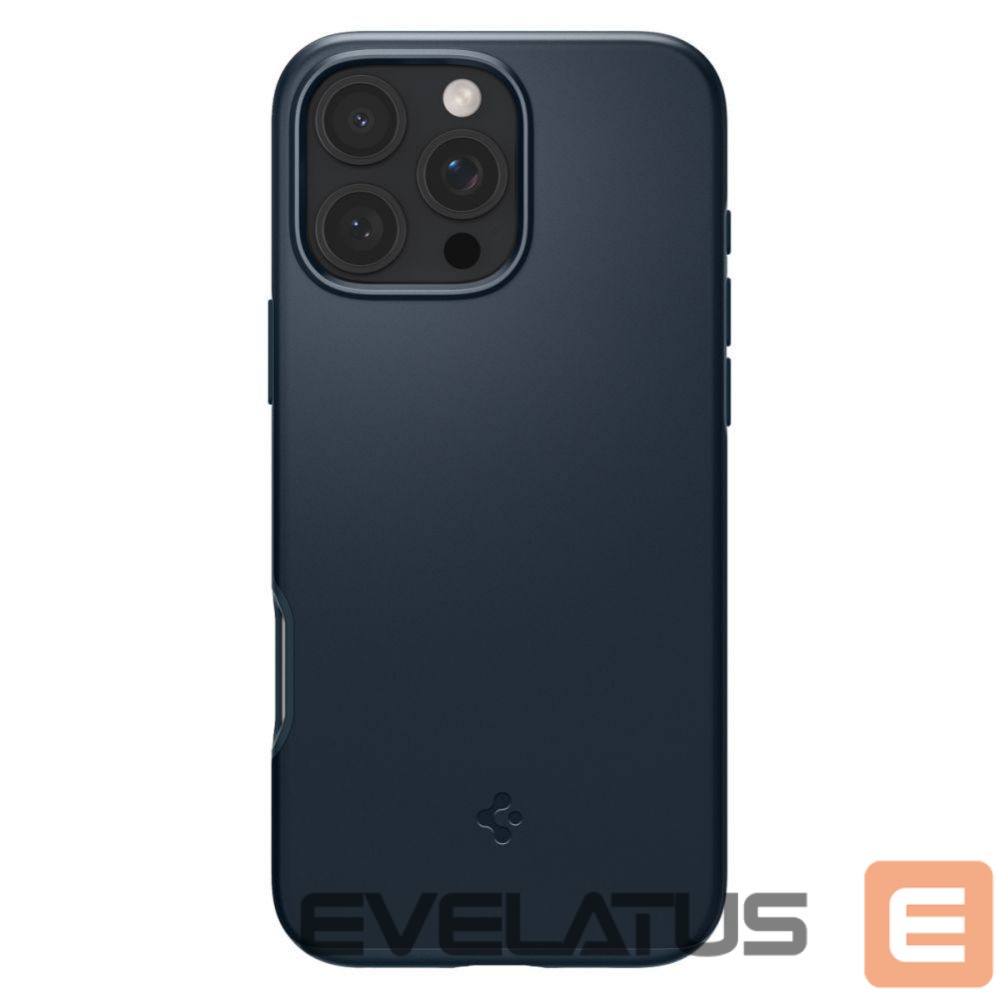 Back panel cover Spigen Spigen Thin Fit MagSafe Case for iPhone 16 Pro Max - Dark Gray