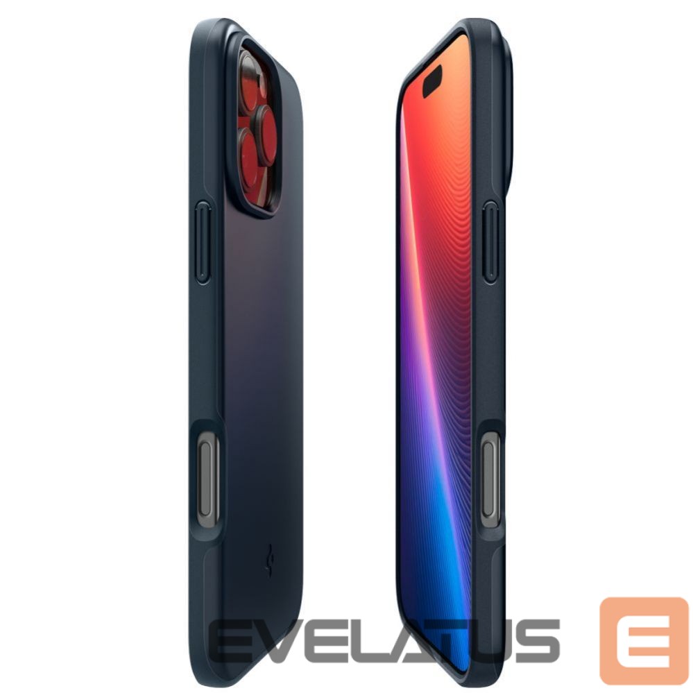 Back panel cover Spigen Spigen Thin Fit MagSafe Case for iPhone 16 Pro Max - Dark Gray