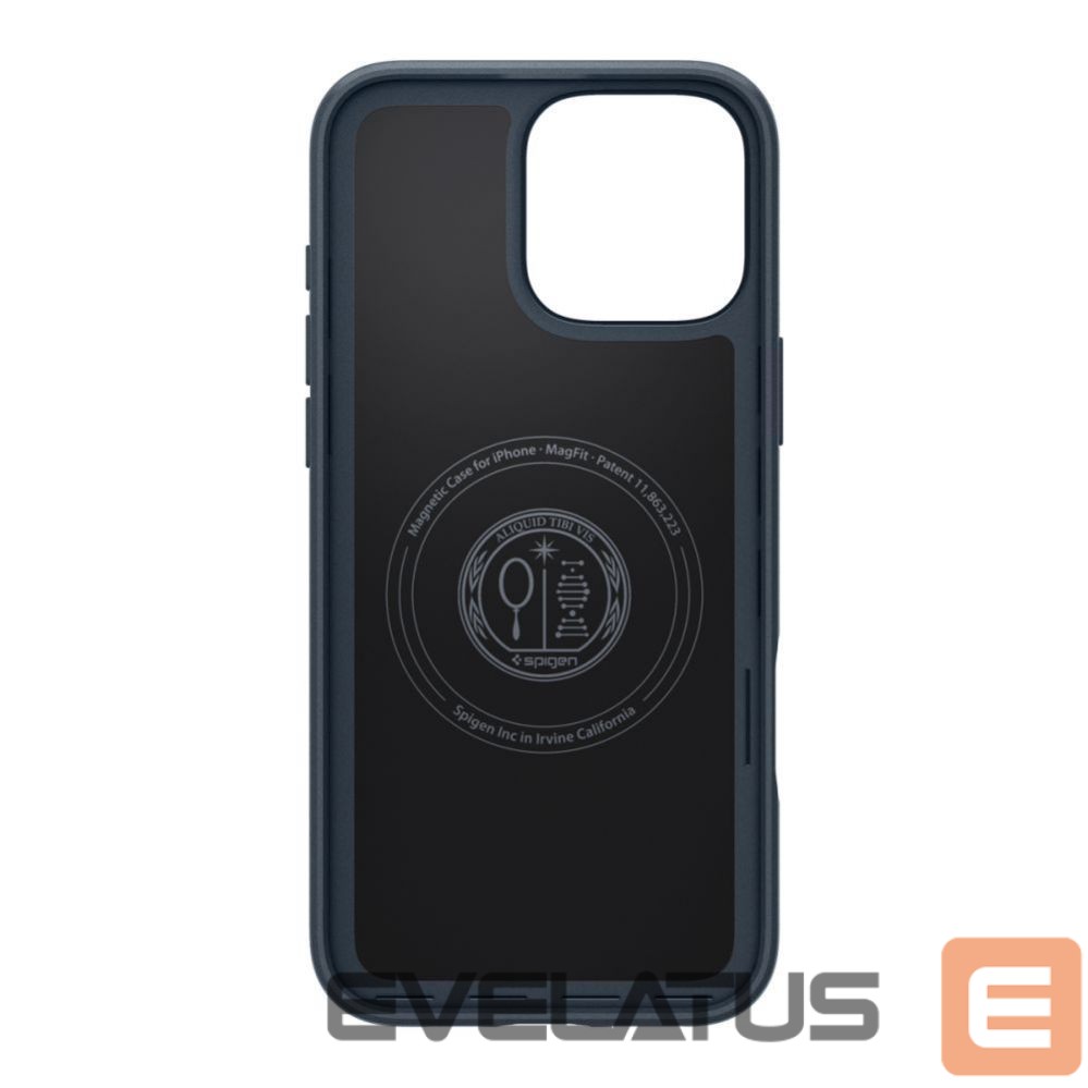 Back panel cover Spigen Spigen Thin Fit MagSafe Case for iPhone 16 Pro Max - Dark Gray