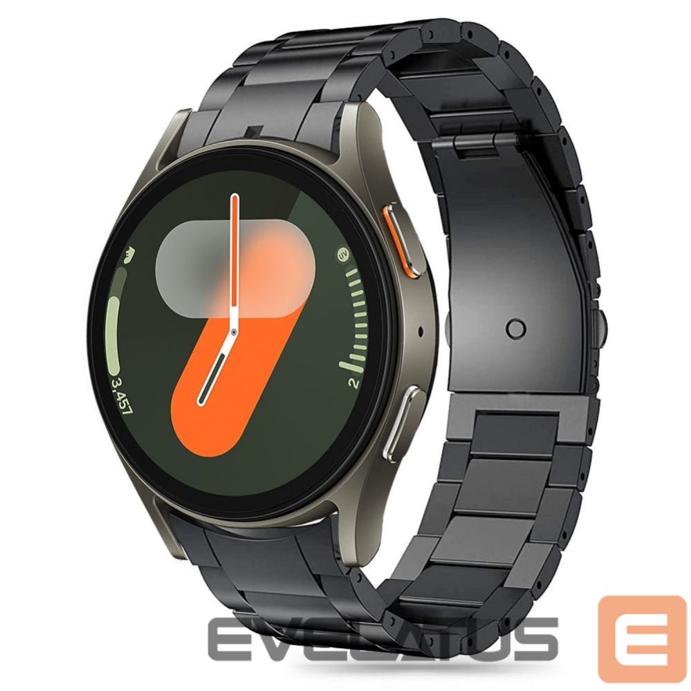 Other Phone Accessory Tech-Protect Tech-Protect Stainless Strap for Samsung Galaxy Watch 4 / 5 / 5 Pro / 6 / 7 / FE - Black