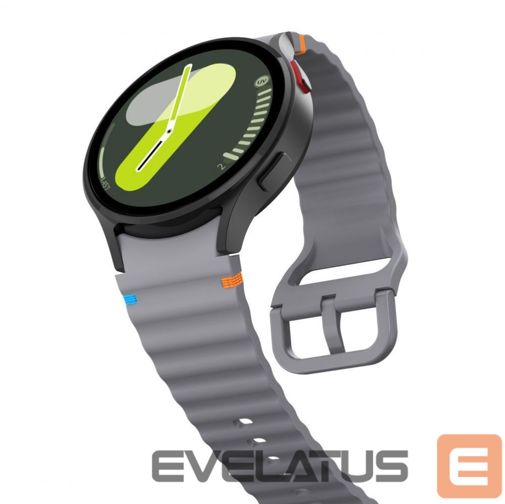 Other Phone Accessory Tech-Protect Tech-Protect Silicone Sport Strap for Samsung Galaxy Watch 4 / 5 / 5 Pro / 6 / 7 / FE - Gray