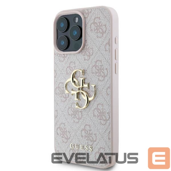 Other Phone Accessory Guess Guess 4G Big Logo Case for iPhone 16 Pro - Pink
