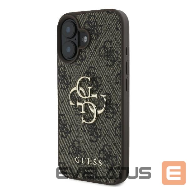 Other Phone Accessory Guess Guess 4G Big Logo iPhone 16 Case - Brown