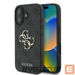 Other Phone Accessory Guess  Guess 4G Big Logo Case for iPhone 16 - Black 
