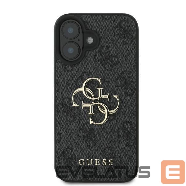 Other Phone Accessory Guess Guess 4G Big Logo Case for iPhone 16 - Black
