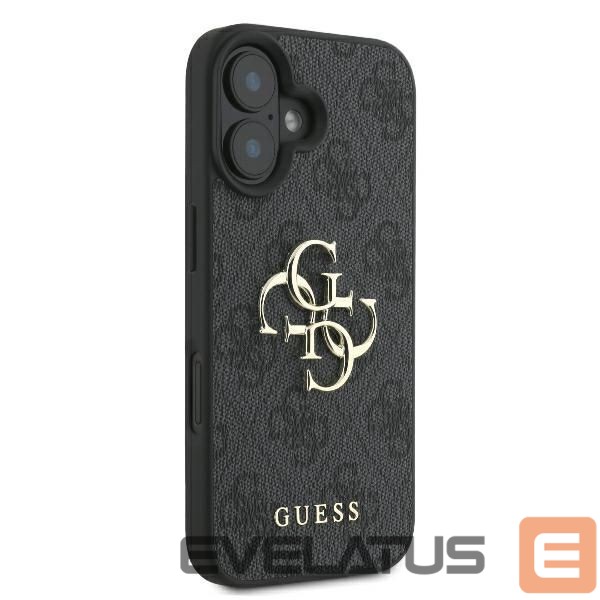 Other Phone Accessory Guess Guess 4G Big Logo Case for iPhone 16 - Black