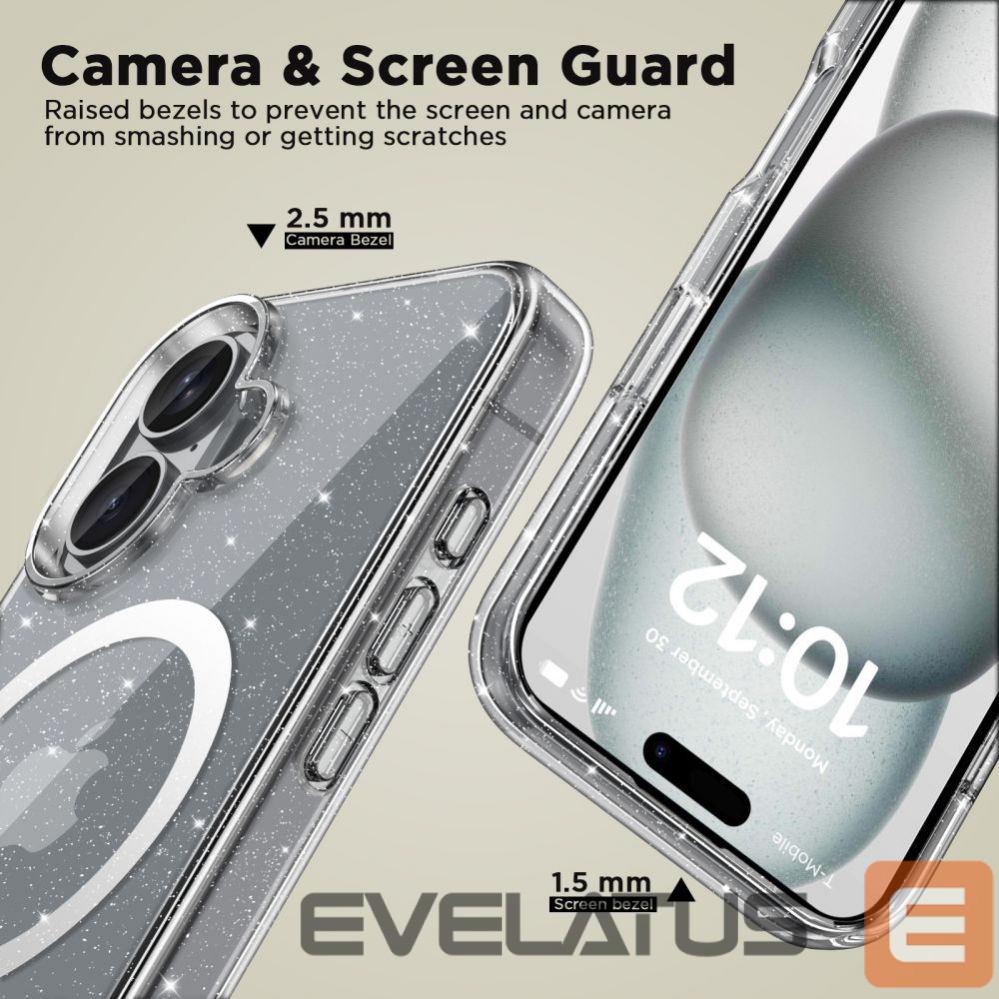 Other Phone Accessory Tech-Protect Tech-Protect FlexAir Hybrid MagSafe iPhone 16 Case - Clear