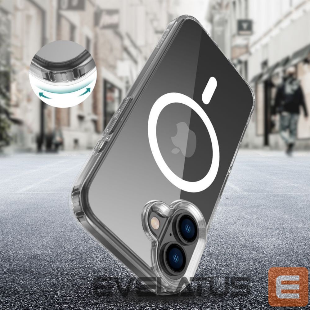 Other Phone Accessory Tech-Protect Tech-Protect FlexAir Hybrid MagSafe iPhone 16 Case - Clear