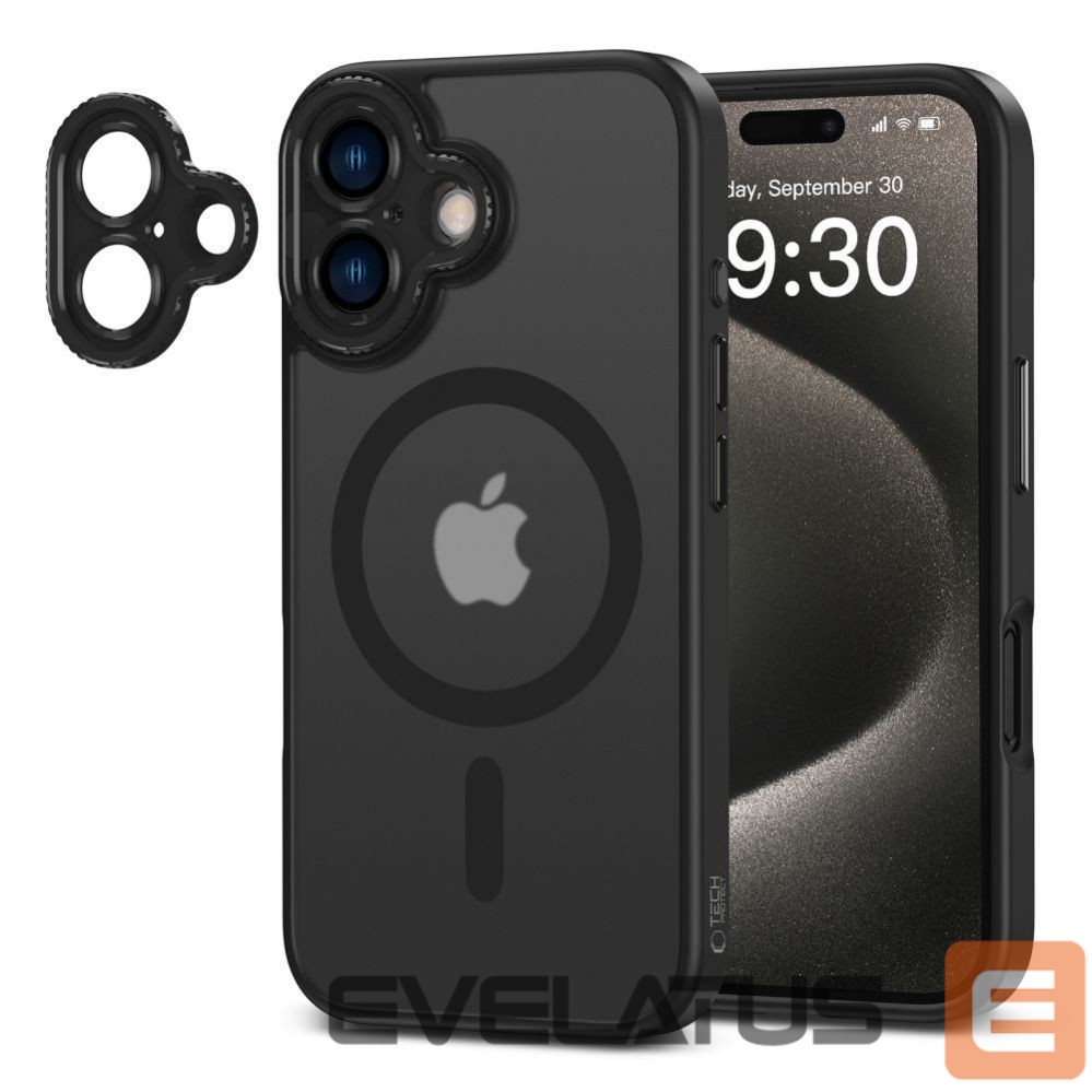 Other Phone Accessory Tech-Protect Tech-Protect MagCam MagSafe iPhone 16 Case - Semi-Transparent