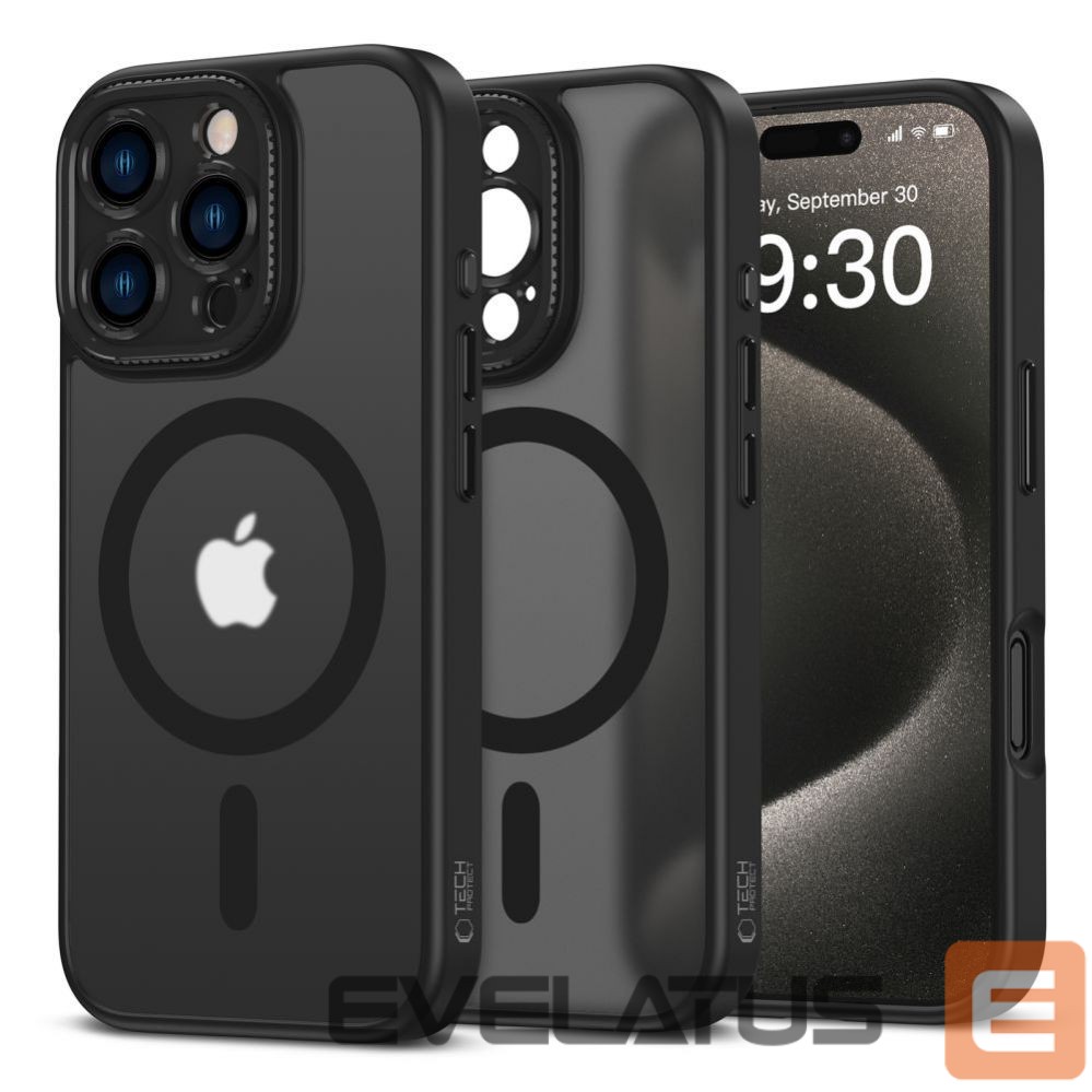 Other Phone Accessory Tech-Protect Tech-Protect MagCam MagSafe iPhone 16 Pro Case - Semi-Transparent