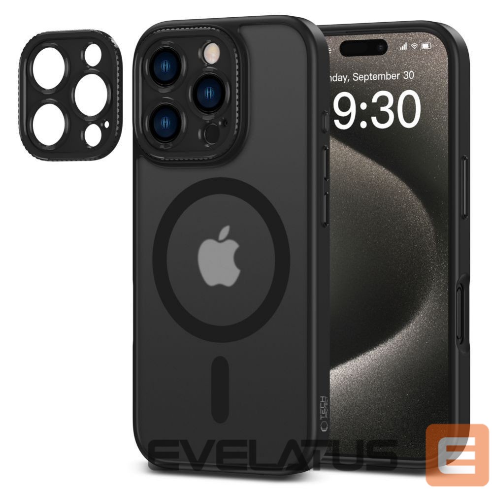 Other Phone Accessory Tech-Protect Tech-Protect MagCam MagSafe iPhone 16 Pro Max Case - Semi-Transparent