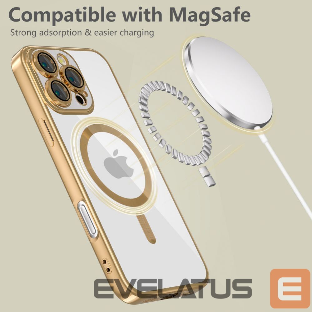 Other Phone Accessory Tech-Protect Tech-Protect MagFlex MagSafe Case for iPhone 16 Pro Max - Gold