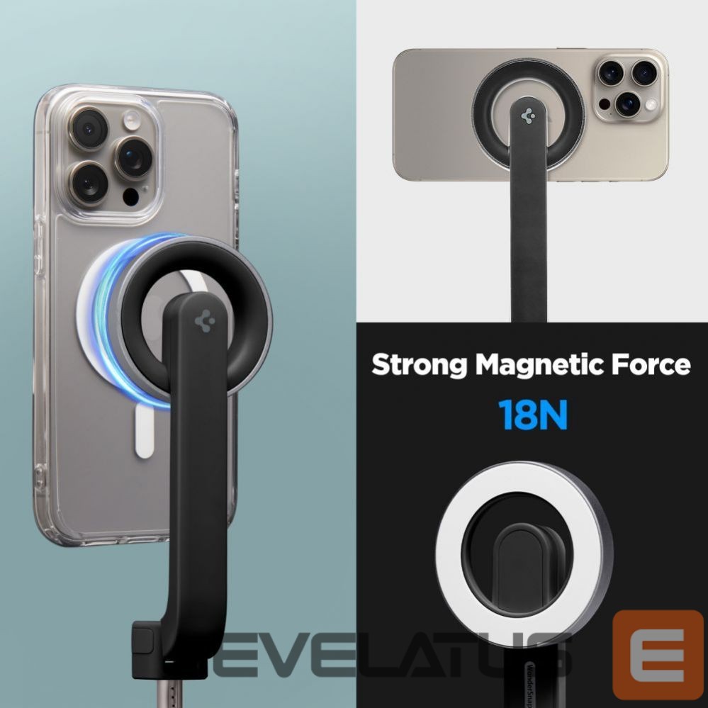 Other Phone Accessory Spigen Selfie stick Spigen S571W MagSafe Bluetooth with tripod - black