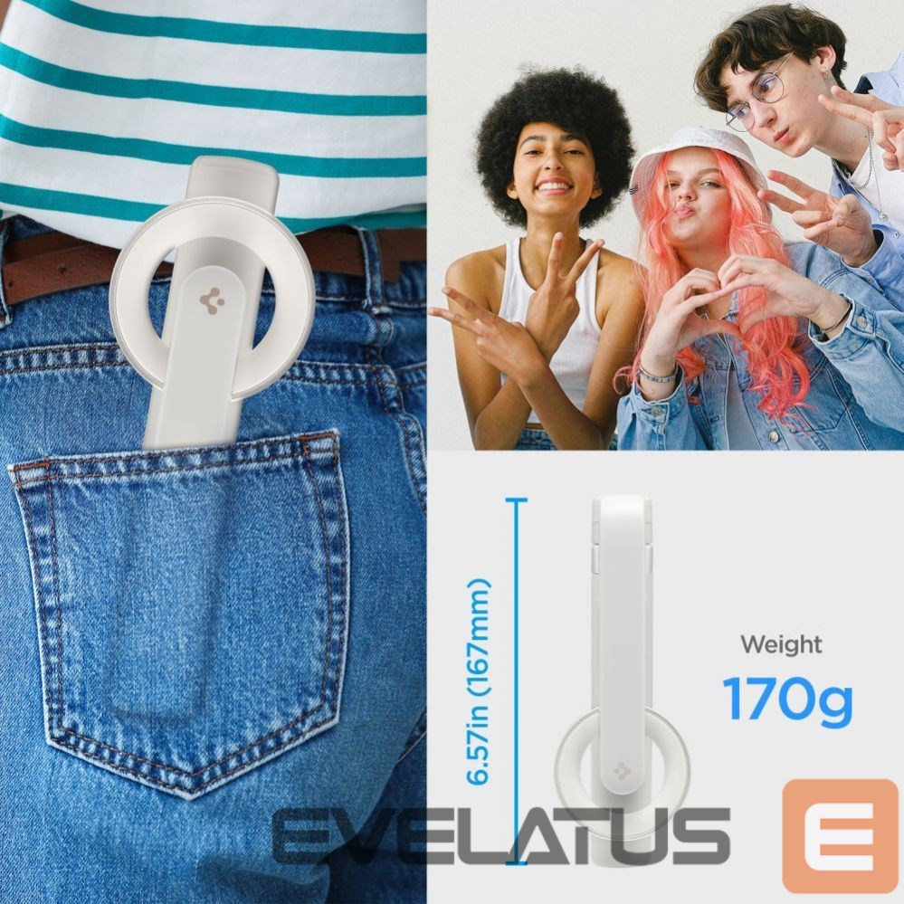 Other Phone Accessory Spigen Selfie stick Spigen S571W MagSafe Bluetooth with tripod - beige