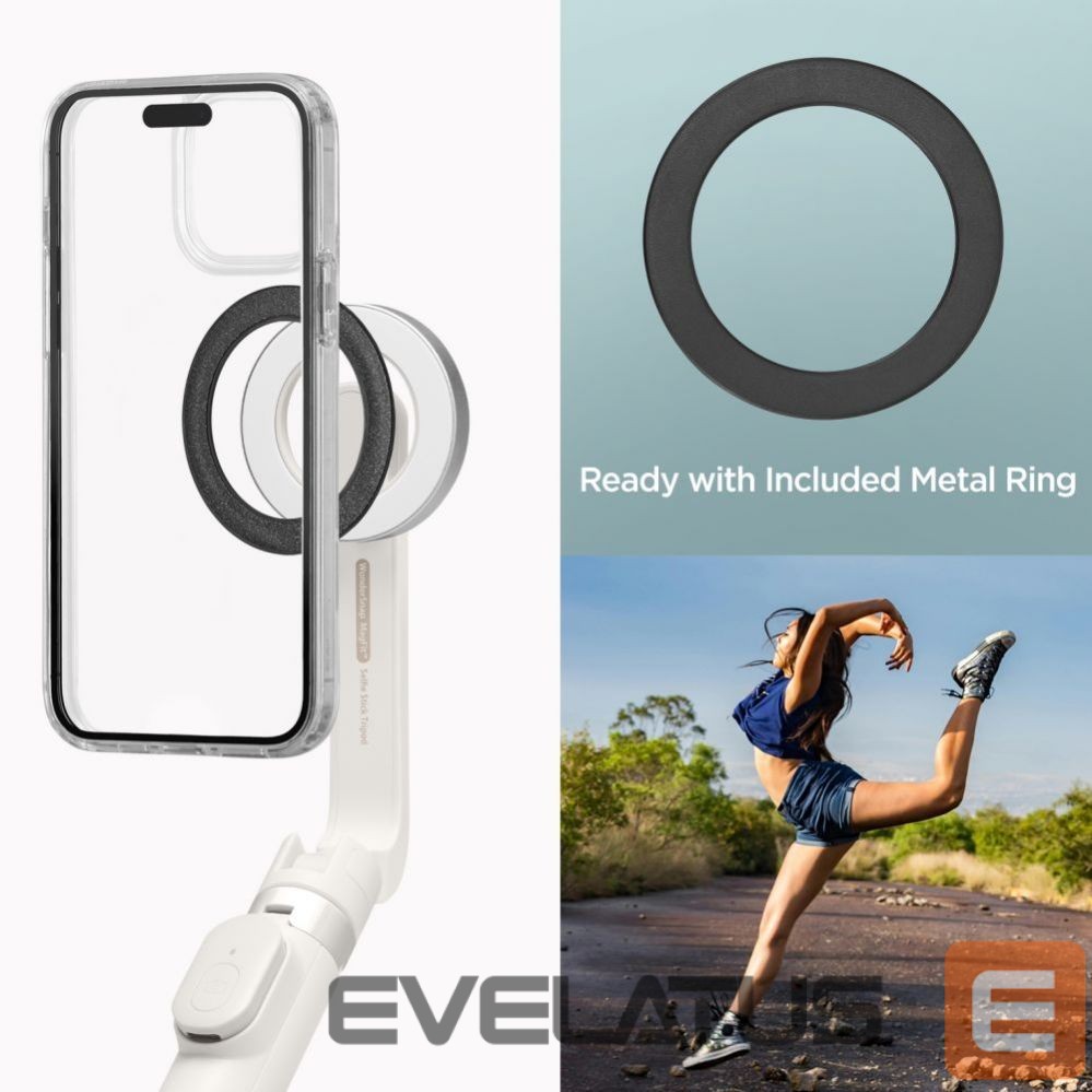 Other Phone Accessory Spigen Selfie stick Spigen S571W MagSafe Bluetooth with tripod - beige