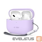Headphone case Tech-Protect Apple AirPods Pro 1 / 2 Silicone Case Purple