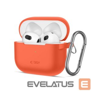 Other Phone Accessory Tech-Protect  Tech-Protect Silicone Hook Case for Apple AirPods 3 - Orange 