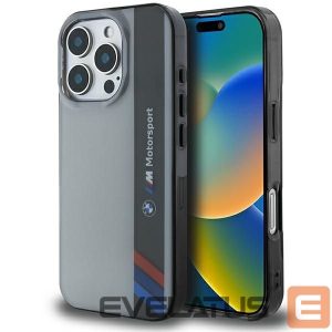 Other Phone Accessory BMW  BMW Motosport IML Vertical Stripe iPhone 16 Pro Case - Gray 