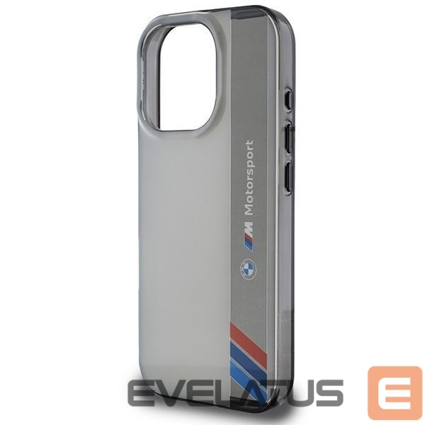 Other Phone Accessory BMW BMW Motosport IML Vertical Stripe iPhone 16 Pro Case - Gray