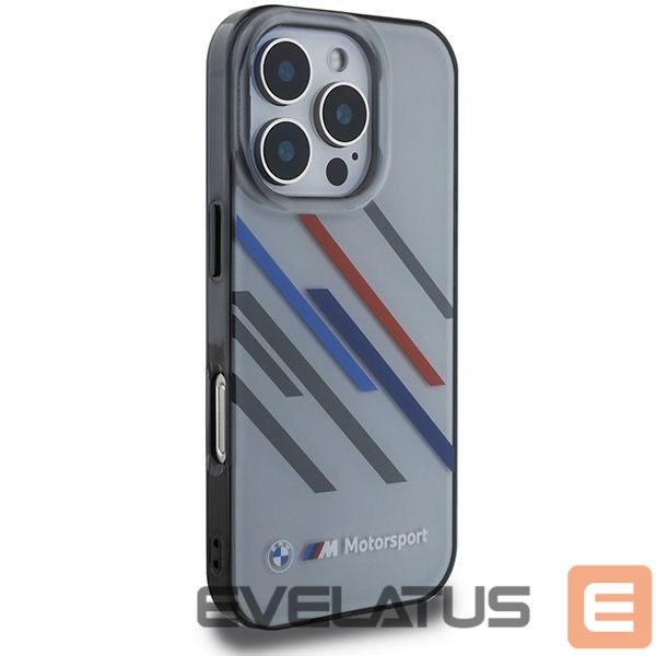 Other Phone Accessory BMW BMW Motosport IML Random Stripes iPhone 16 Pro Case - Gray