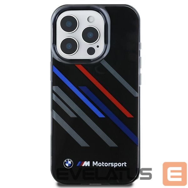 Other Phone Accessory BMW BMW Motosport IML Random Stripes iPhone 16 Pro Max Case - Black