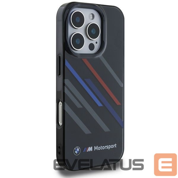 Other Phone Accessory BMW BMW Motosport IML Random Stripes iPhone 16 Pro Max Case - Black