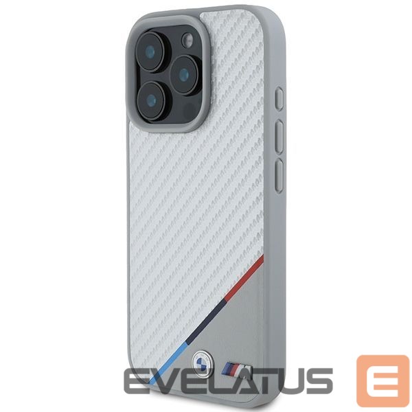 Other Phone Accessory BMW BMW M Carbon Tricolor Line MagSafe Case for iPhone 16 Pro - Gray