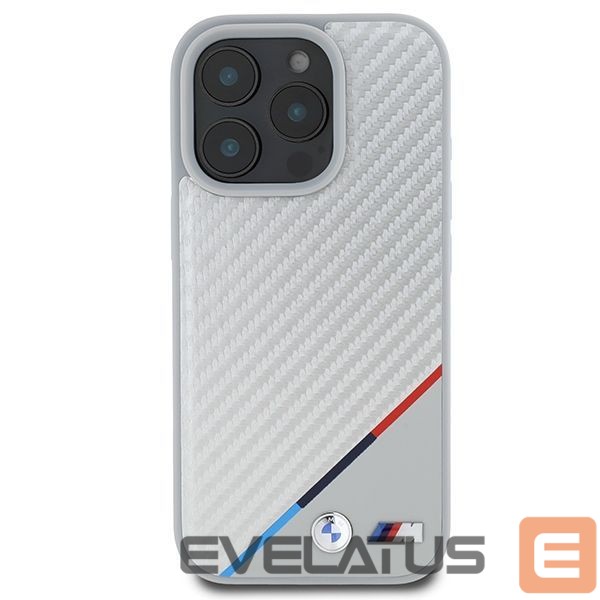 Other Phone Accessory BMW BMW M Carbon Tricolor Line MagSafe Case for iPhone 16 Pro - Gray