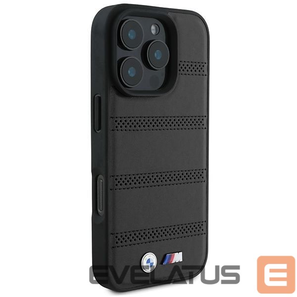 Other Phone Accessory BMW BMW M Perforated And Stitched Line MagSafe case for iPhone 16 Pro - black