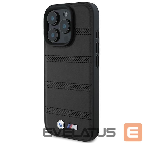Other Phone Accessory BMW BMW M Perforated And Stitched Line MagSafe case for iPhone 16 Pro - black