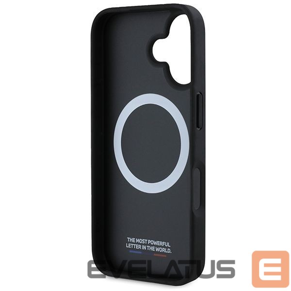 Other Phone Accessory BMW BMW M Perforated Tricolor Line MagSafe iPhone 16 Case - Gray