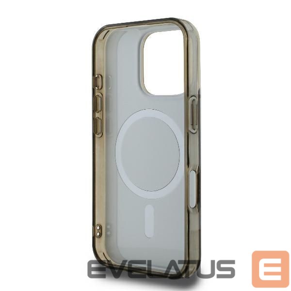 Other Phone Accessory Guess Guess IML 4G Background MagSafe iPhone 16 Pro Case - Brown