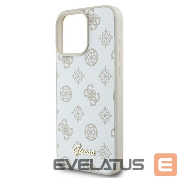 Other Phone Accessory Guess Guess Peony Script Logo MagSafe iPhone 16 Pro Case - White