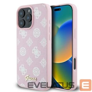 Other Phone Accessory Guess  Guess Peony Script Logo MagSafe iPhone 16 Pro Case - Pink