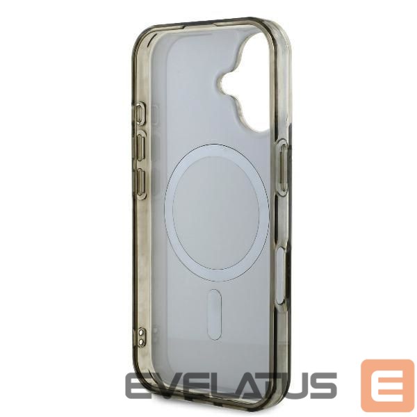 Other Phone Accessory Guess Guess IML 4G Background MagSafe iPhone 16 Plus Case - Brown