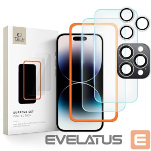 Other Phone Accessory Tech-Protect  Tech-Protect Supreme Set tempered glass for iPhone 16 Pro - transparent (3 pcs.) 