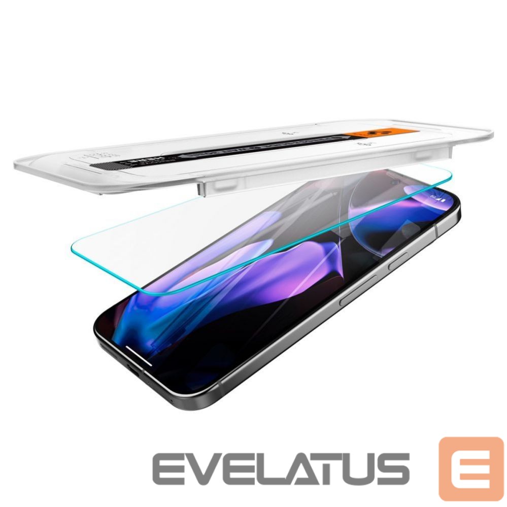 Other Phone Accessory Spigen Spigen Glas.tR EZ Fit Tempered Glass with Applicator for Google Pixel 10 / 10 Pro / 9 / 9 Pro (2 pcs.)