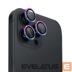 Other Phone Accessory UNIQ  Uniq Optix Aluminum Camera Lens Protector iPhone 16 Pro 6.3" / 16 Pro Max 6.9" iridescent camera lens glass with applicator 